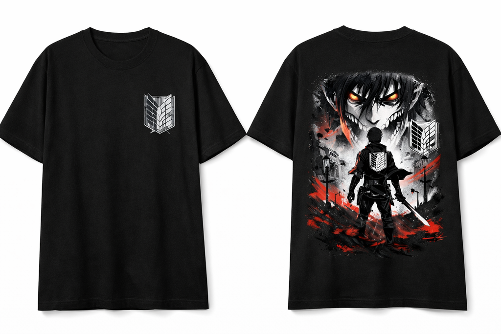 ZIGA Attack on Titan Oversized Tee — Titan Edition product